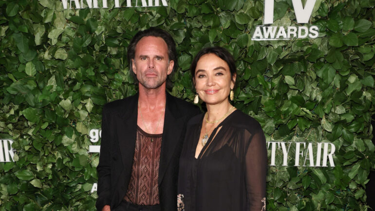 Walton Goggins and Nadia Conners attend The Inaugural Gotham TV Awards at Cipriani 25 Broadway on June 04, 2024 in New York City.